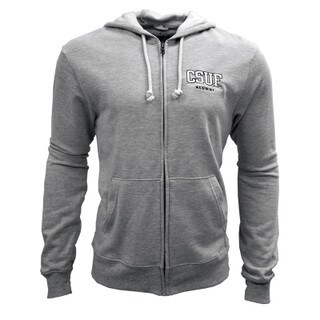 League CSUF Alumni Zip Up - Grey